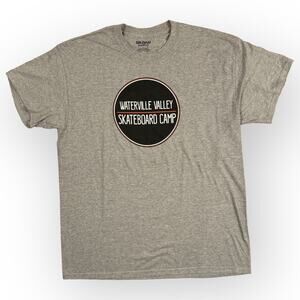 WATERVILLE VALLEY SKATEBOARDING CAMP T-Shirt LG Heather Grey